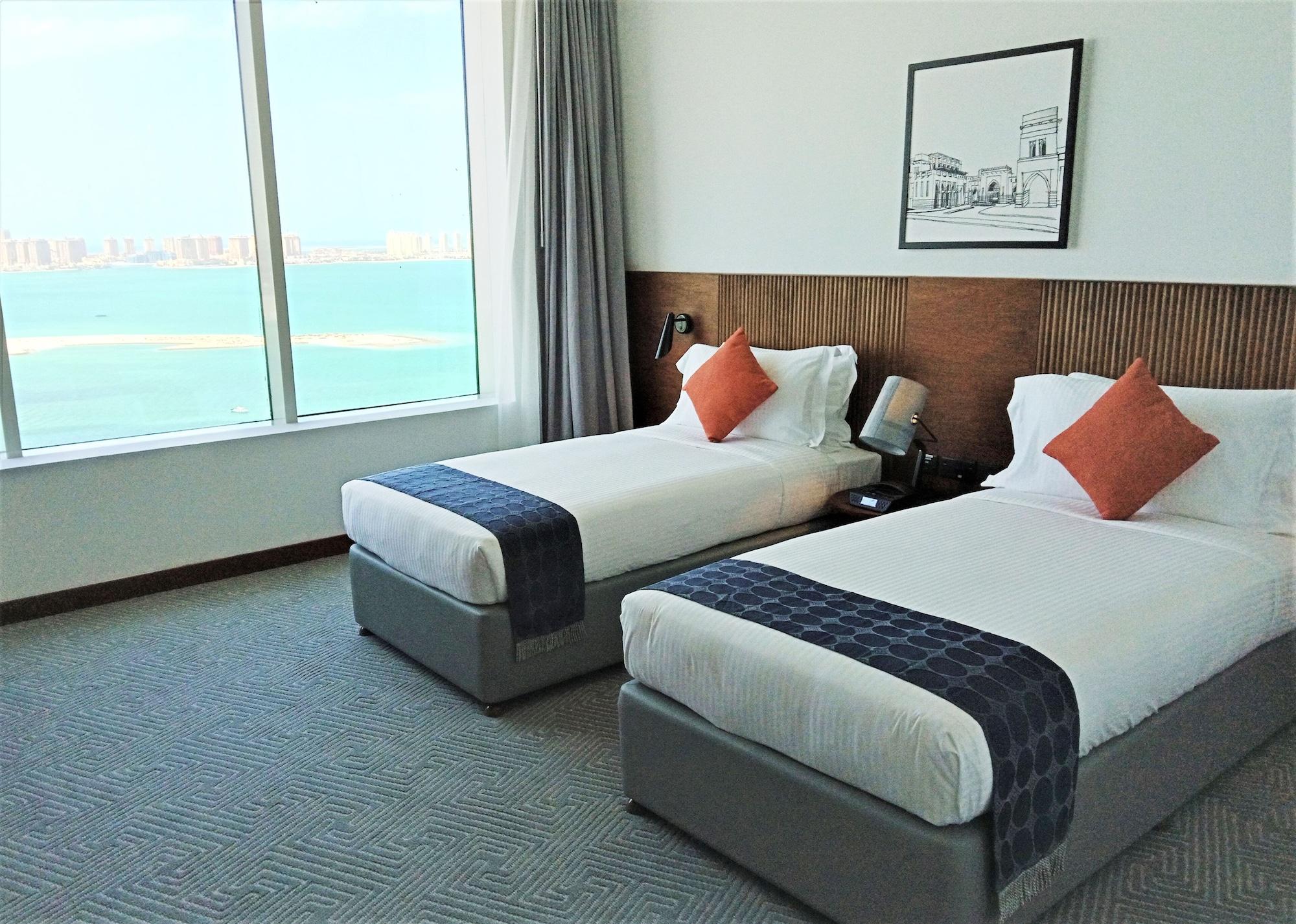 서머셋 웨스트 베이 도하 호텔 외부 사진 Deluxe Room
