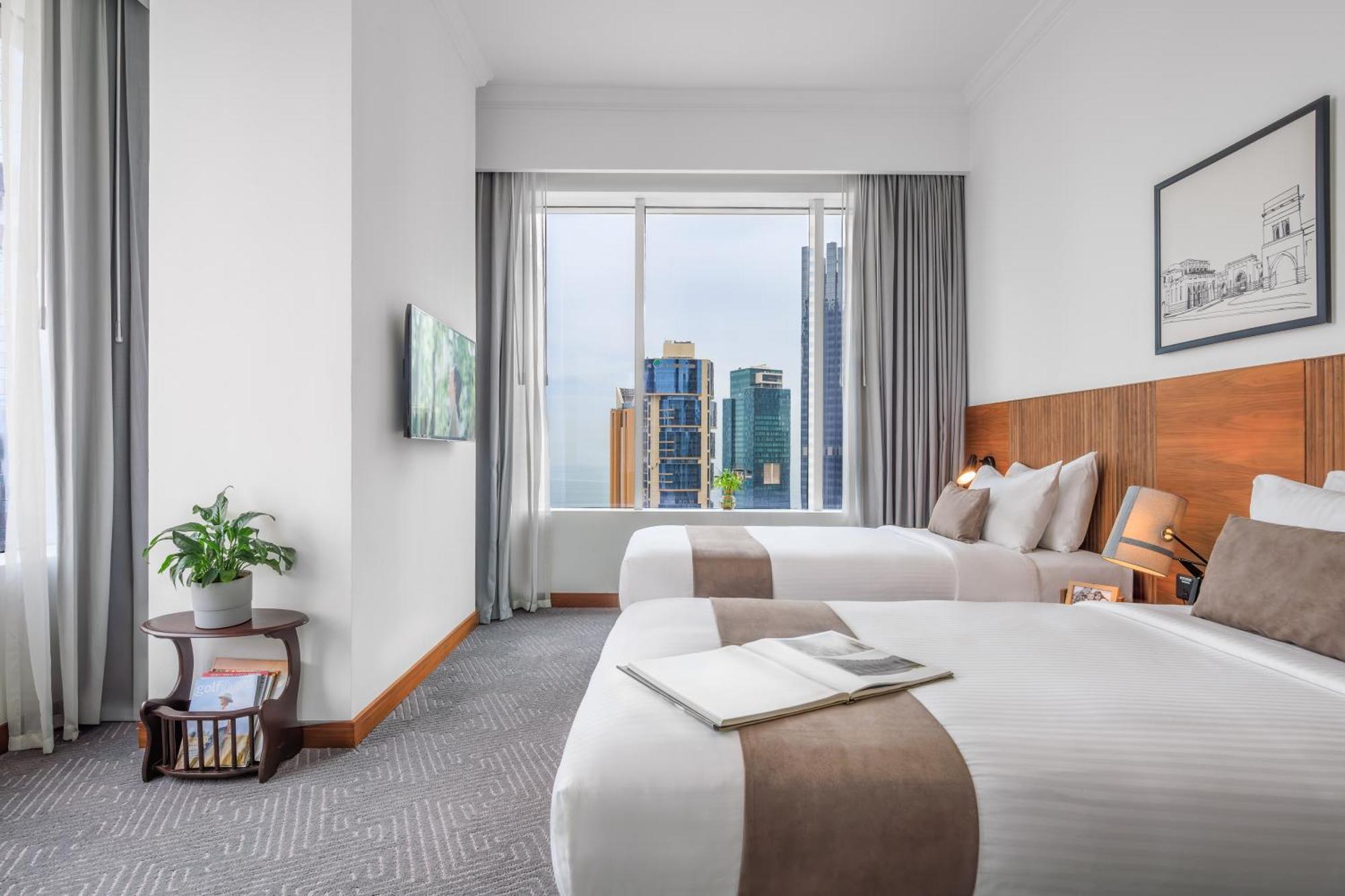 서머셋 웨스트 베이 도하 호텔 외부 사진 Deluxe Room